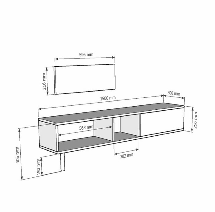 Hanah Home Yuka 150 - Blanco